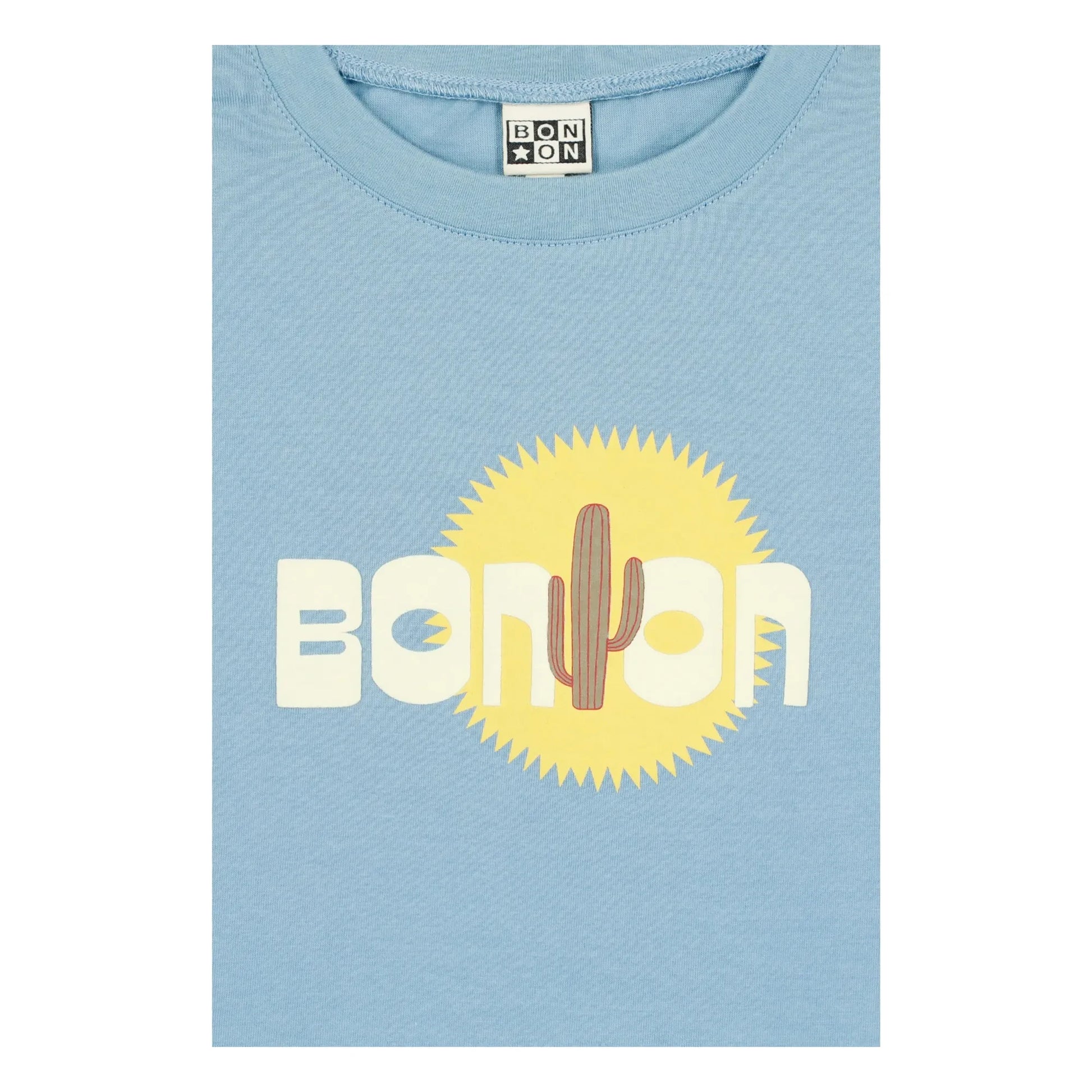 Bonton - Tubo Cactus T-shirt | Light blue