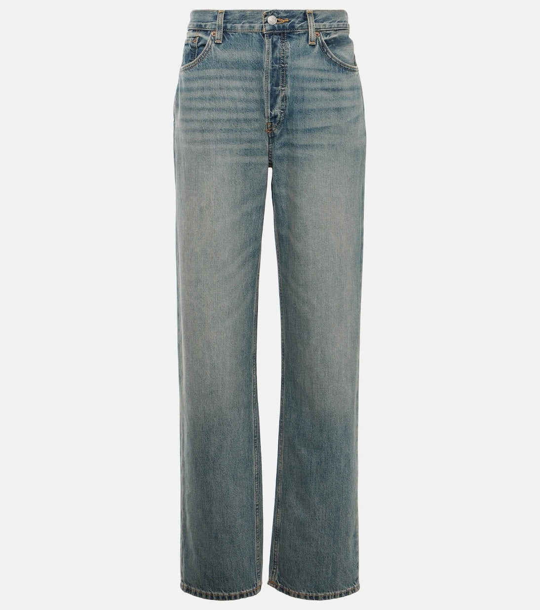 Re/Done - Low-rise wide-leg jeans