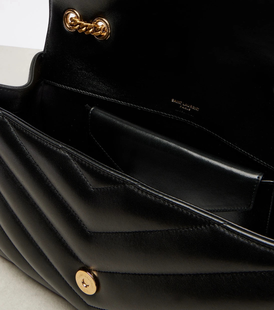 Saint Laurent - Loulou Medium leather shoulder bag