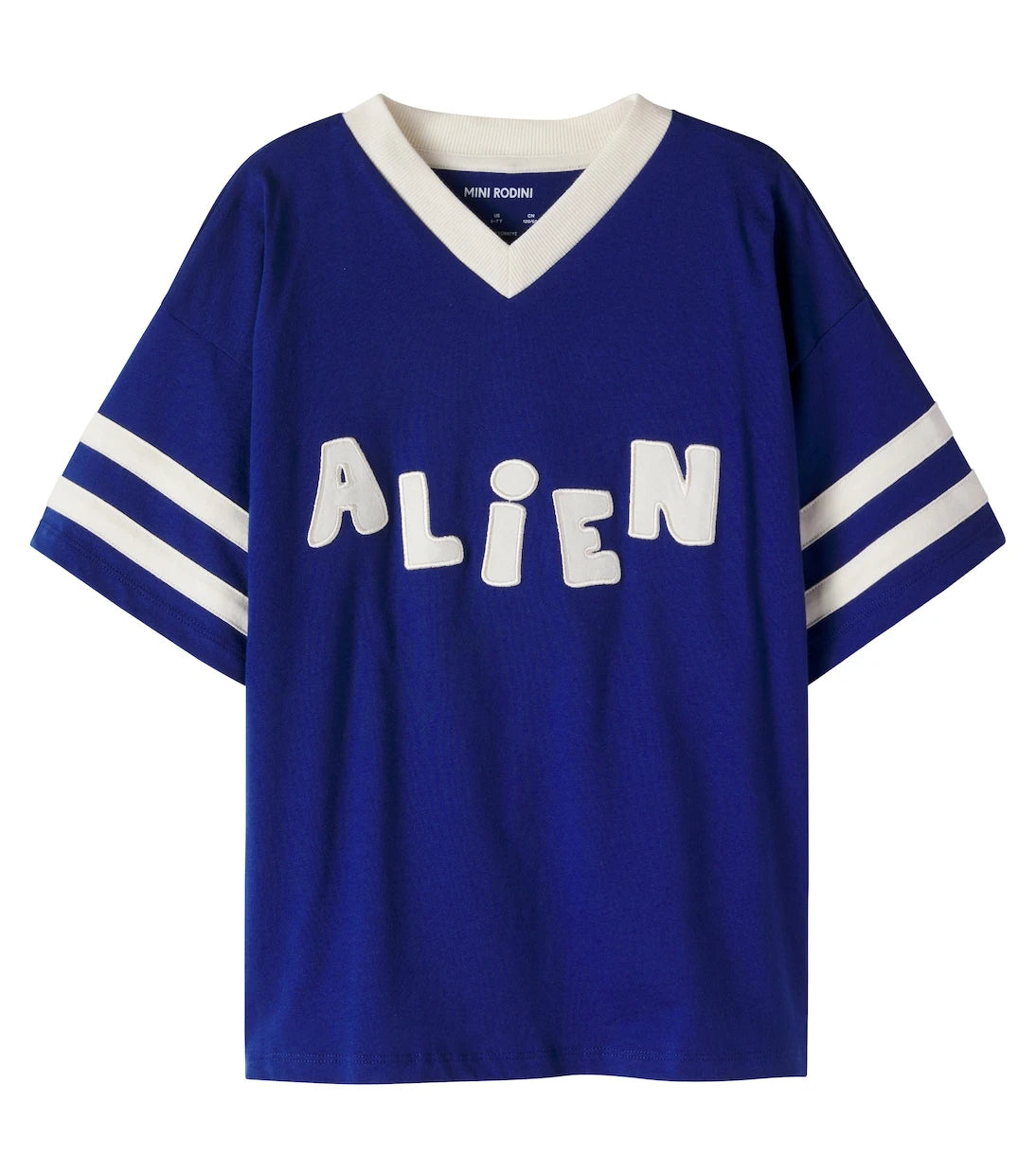Mini Rodini - Appliqué cotton T-shirt