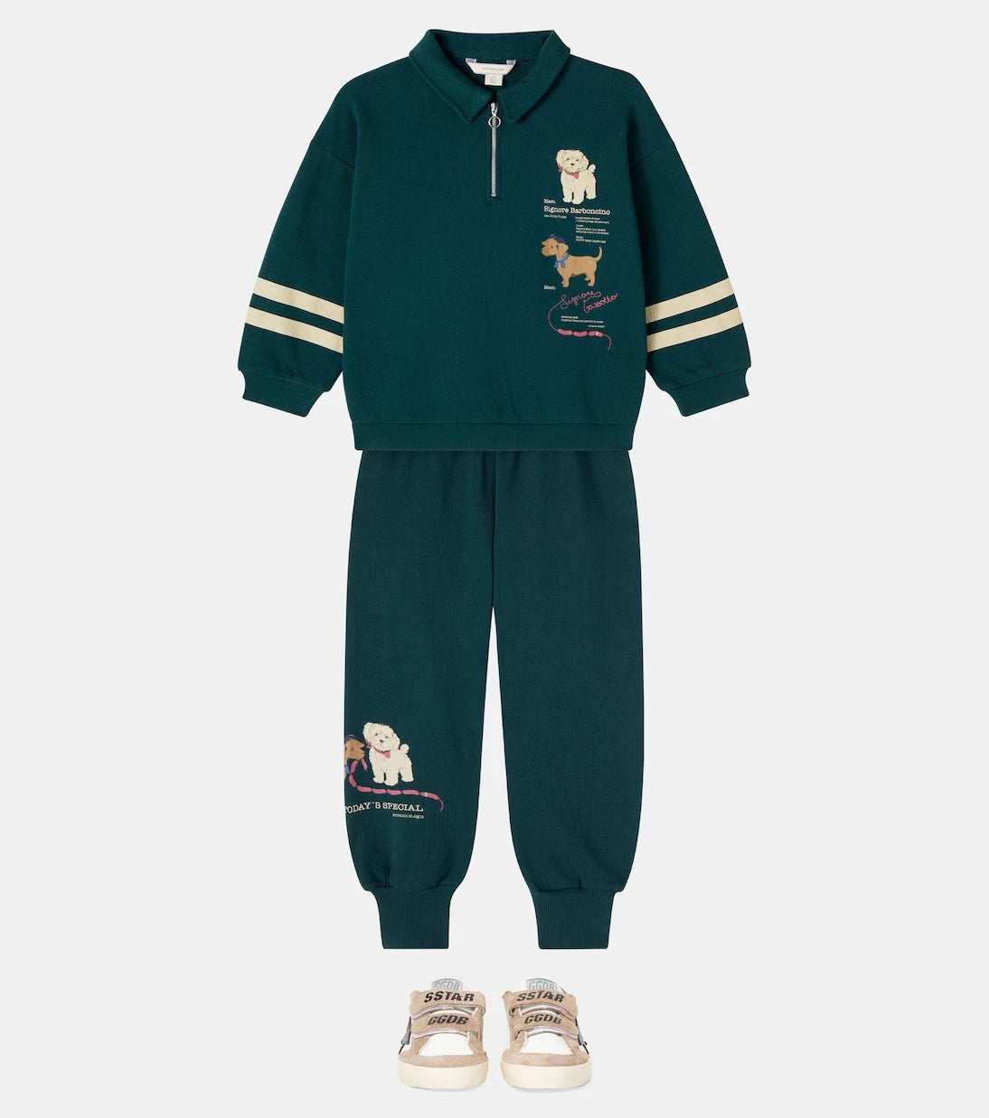 Konges Sløjd - Printed cotton jersey sweatpants