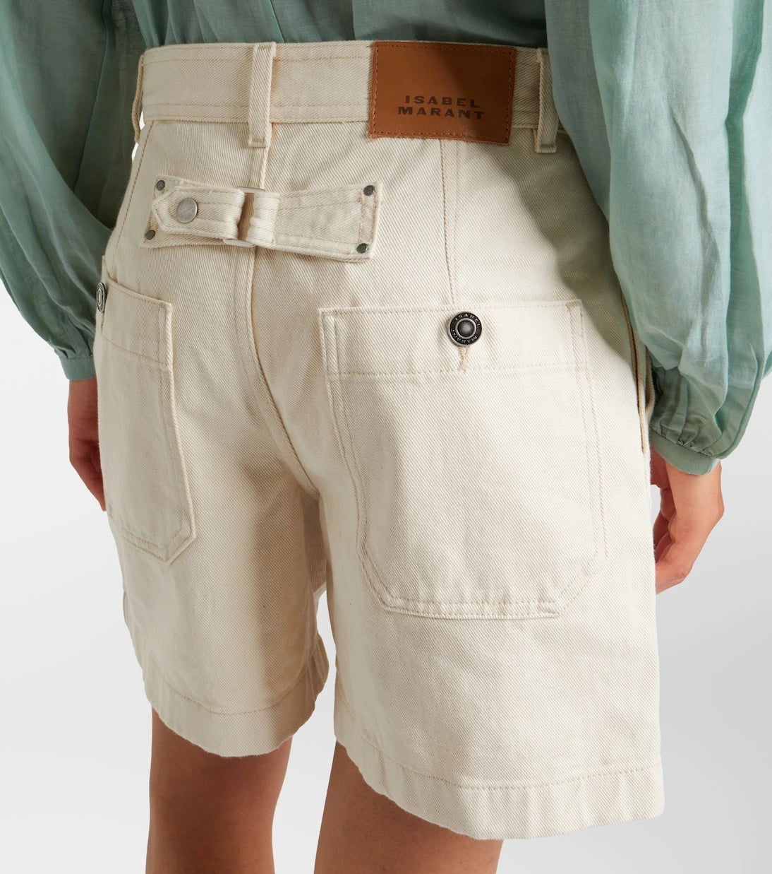 Marant Etoile - Eveja cotton shorts