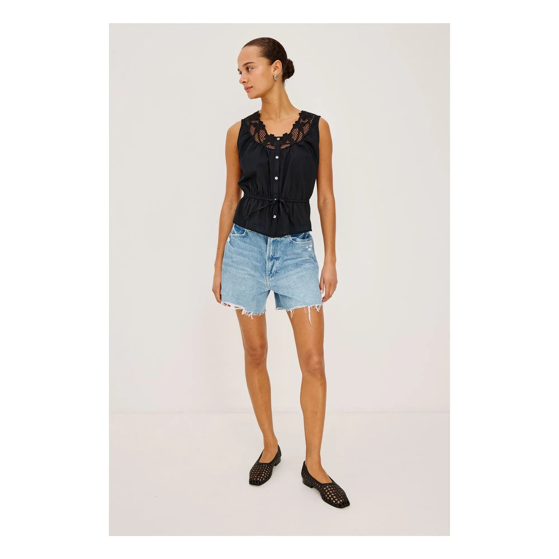 Rails - Leilani Embroidery Blouse | Black