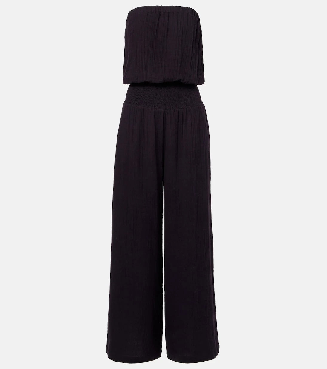 Melissa Odabash - Naomi strapless cotton jumpsuit