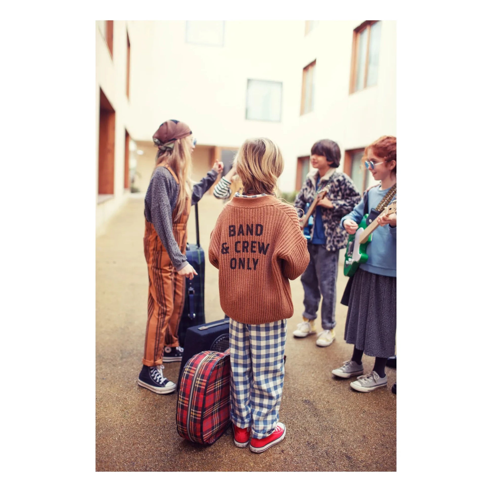 Piupiuchick - Band &amp; Crew Only Wool Cardigan | Brown