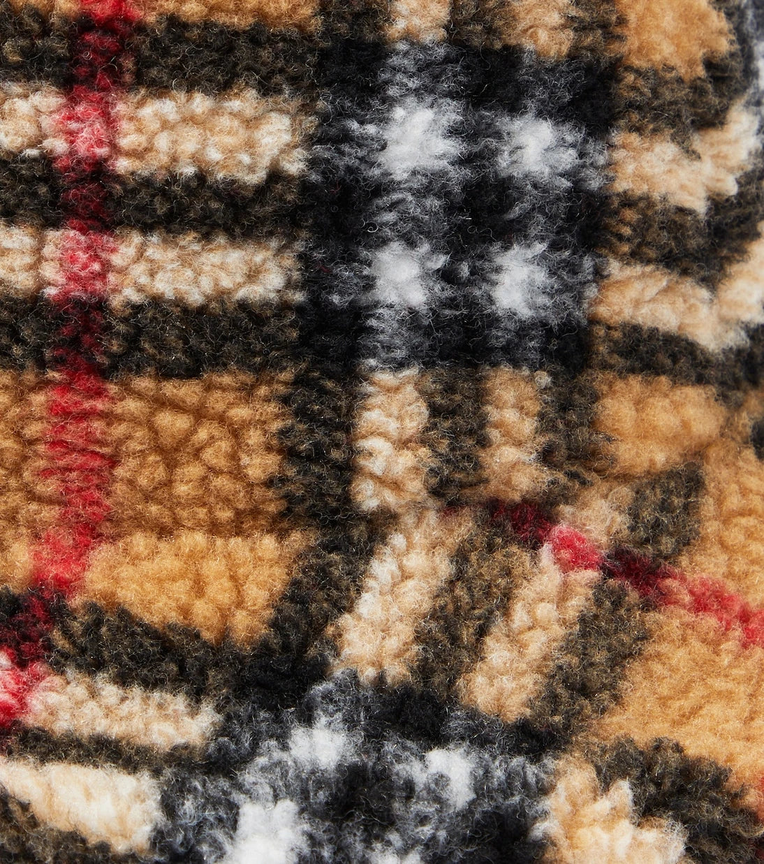Burberry Kids - Burberry Check fleece bucket hat