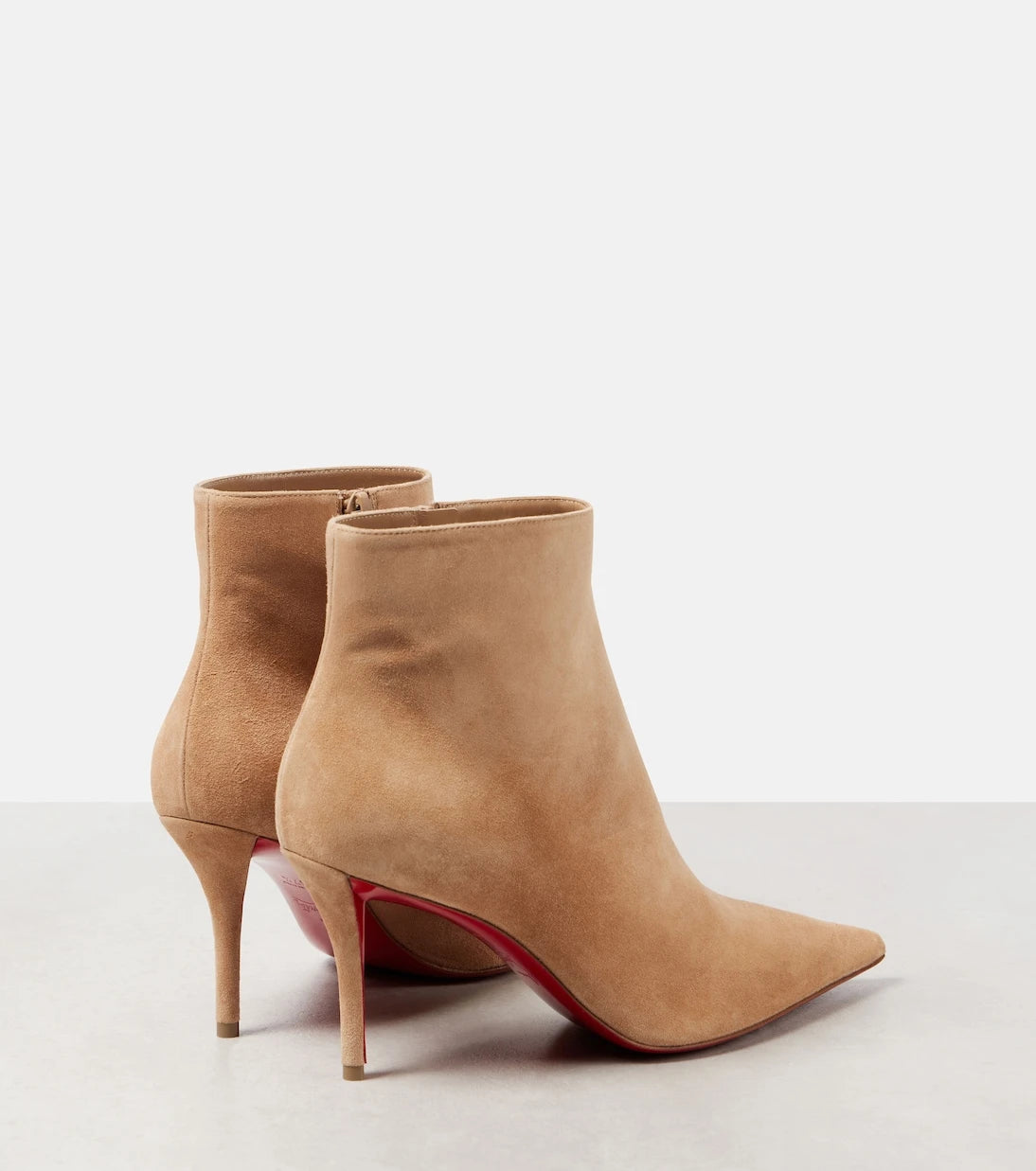 Christian Louboutin - حذاء الكاحل So Apostropha 80 من الشامواه