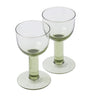 Set of 2 Plinth White Wine Glasses