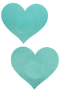 Light Blue Heart Nipple Pasties