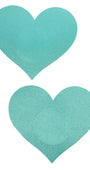 Light Blue Heart Nipple Pasties