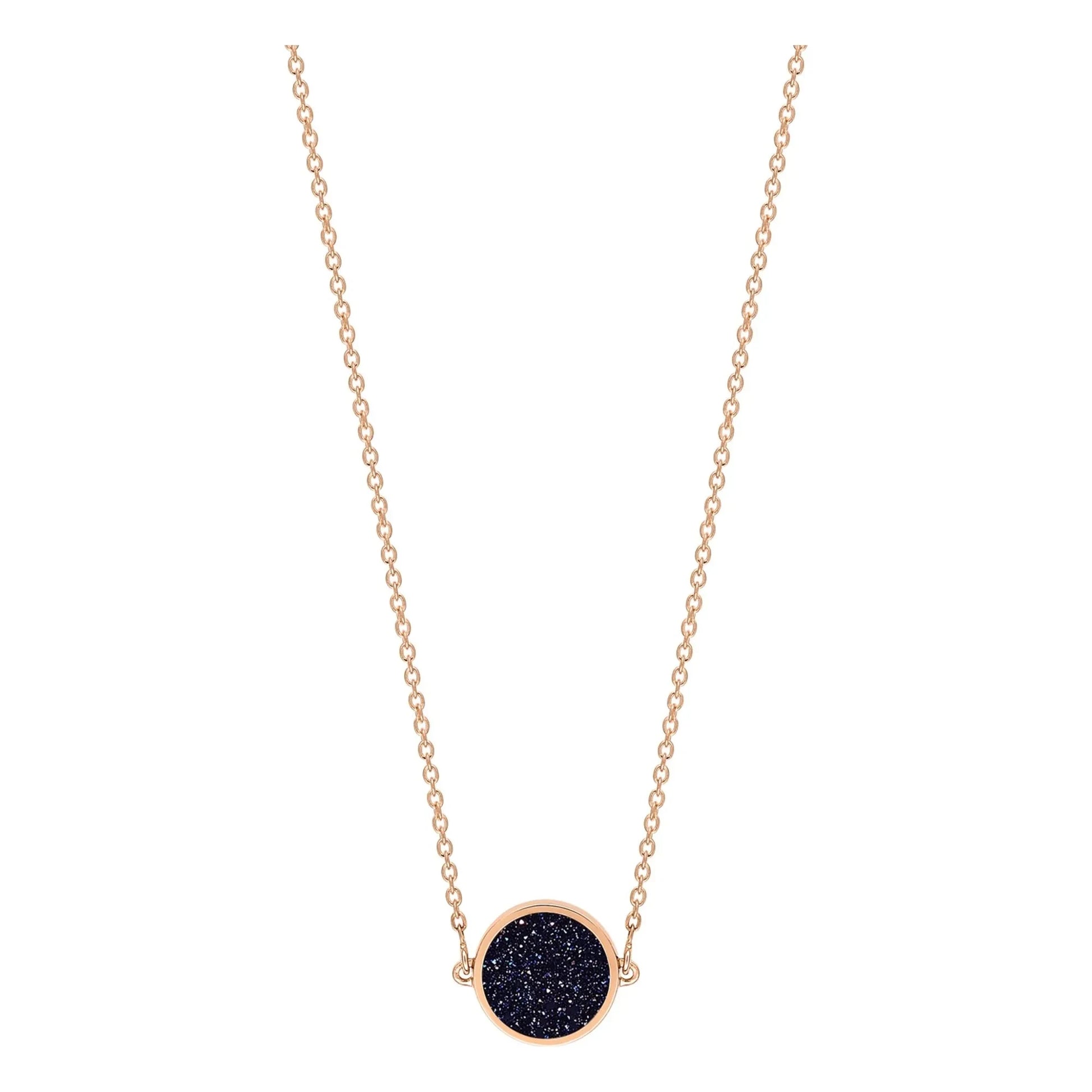 Ginette NY - Disc Mini Ever necklace | Blue Sandstone