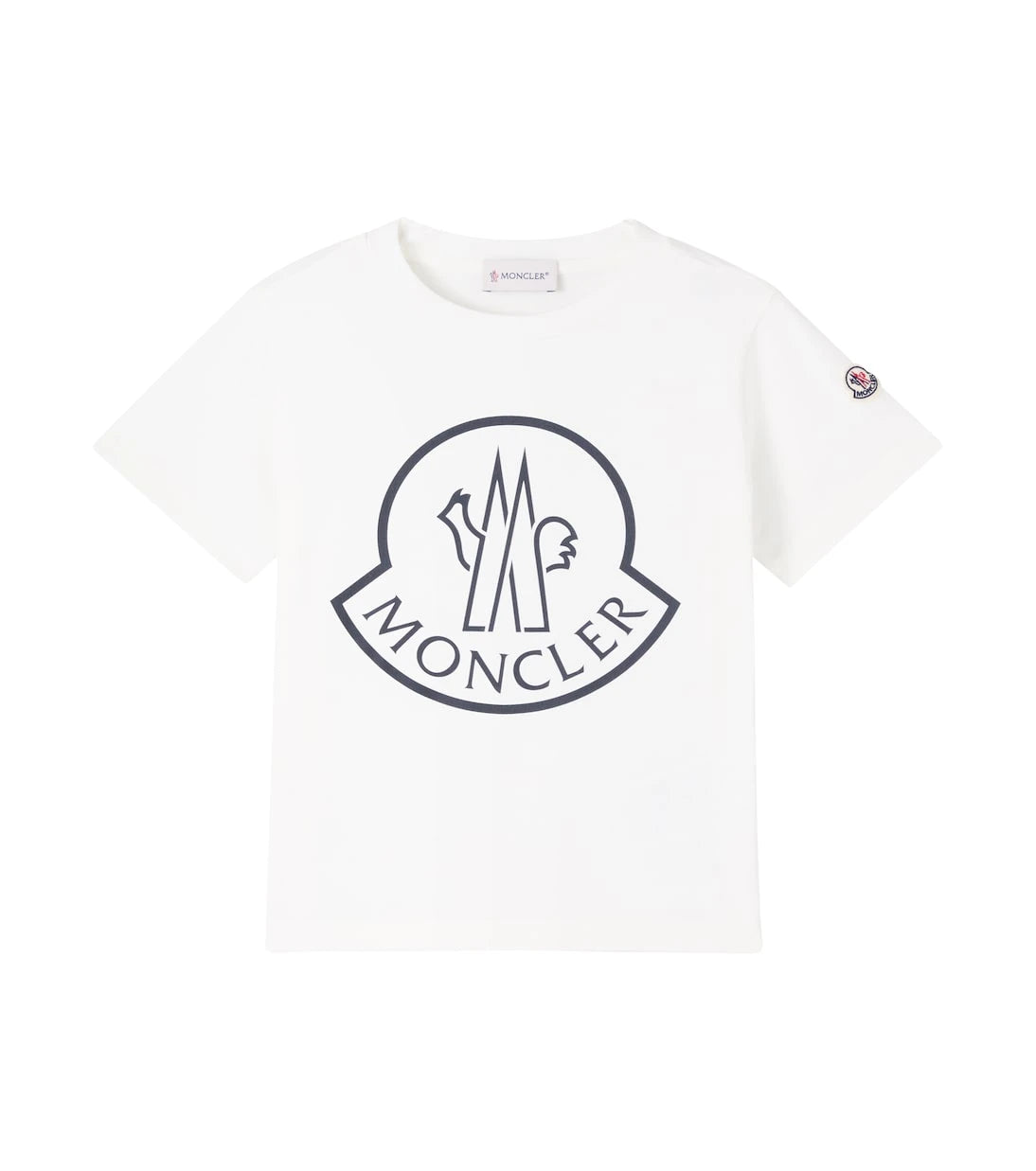 Moncler Enfant - Logo cotton jersey T-shirt