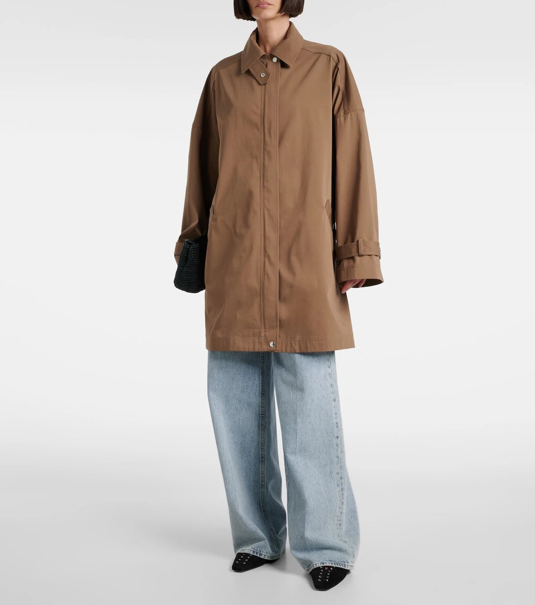 Toteme - Oversized cotton jacket