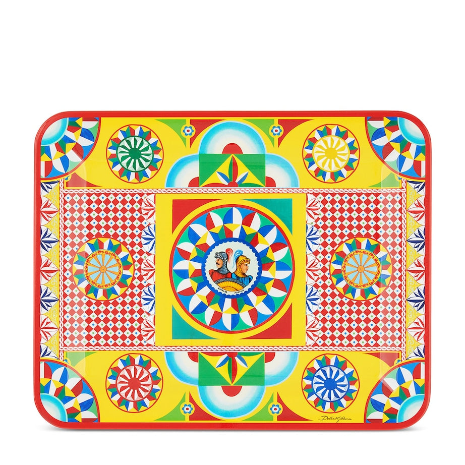 Dolce & Gabbana Casa Wooden Carretto Tray