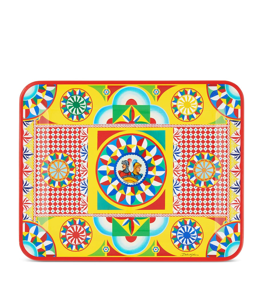 Dolce & Gabbana Casa Wooden Carretto Tray