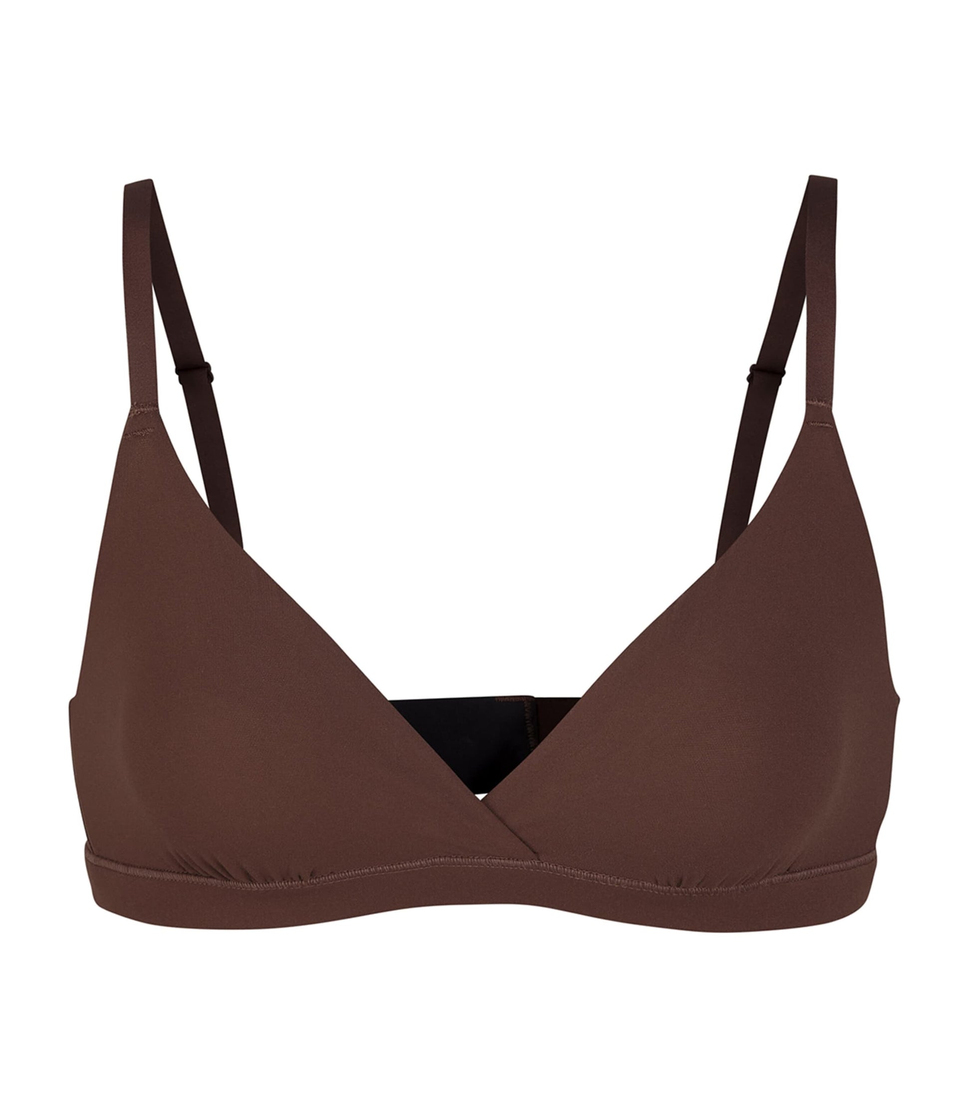 Skims Brown Fits Everybody Triangle Bralette