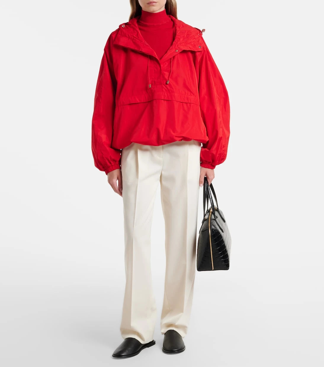 Róhe - Hooded oversized jacket