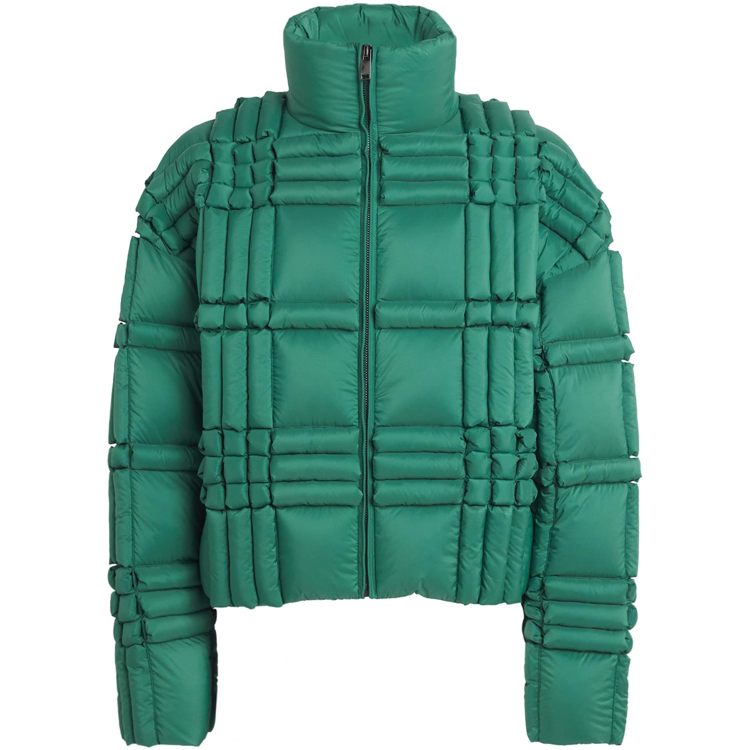 Raxxy Green 3D Down-Filled Puffer Jacket