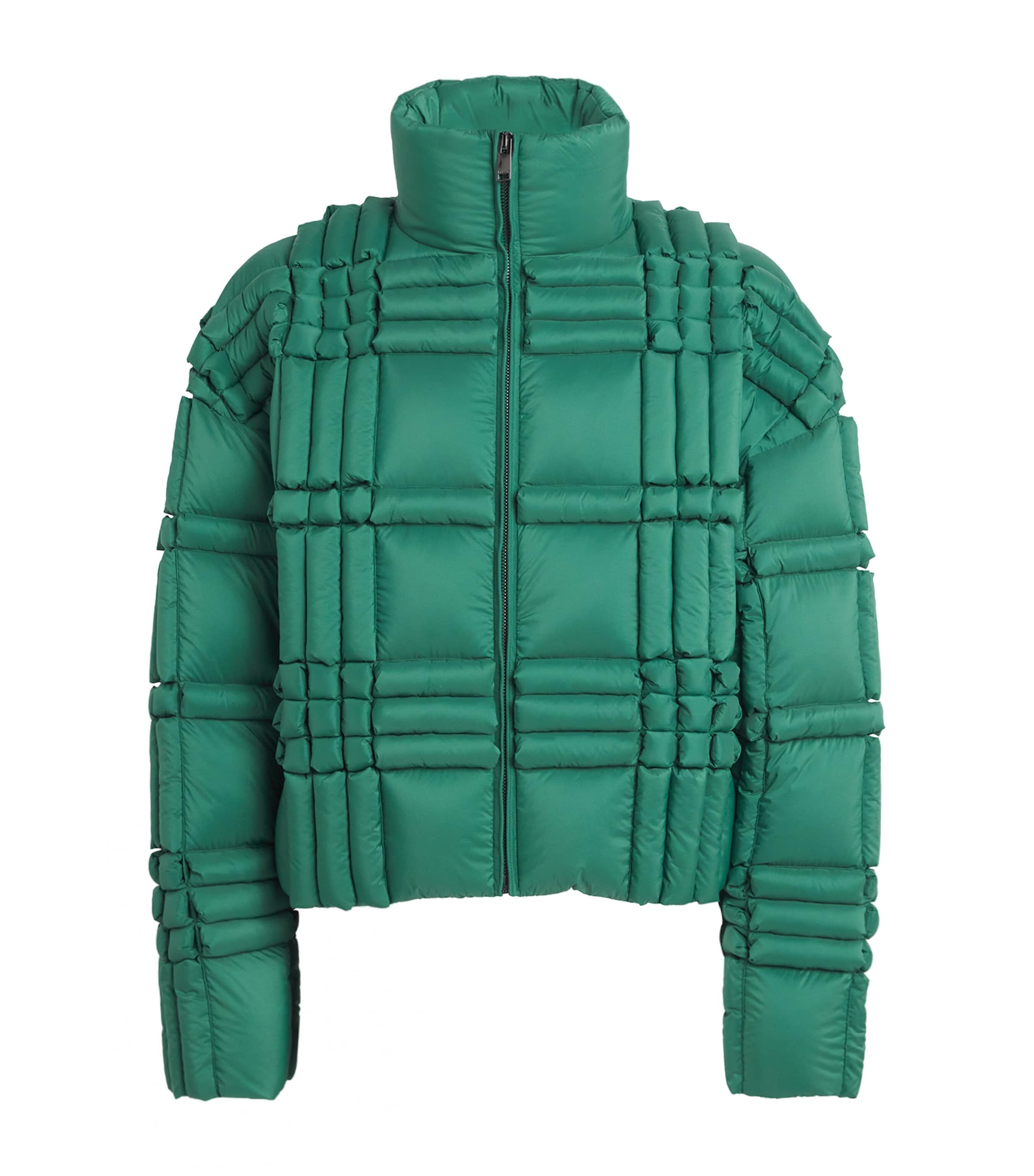 Raxxy Green 3D Down-Filled Puffer Jacket