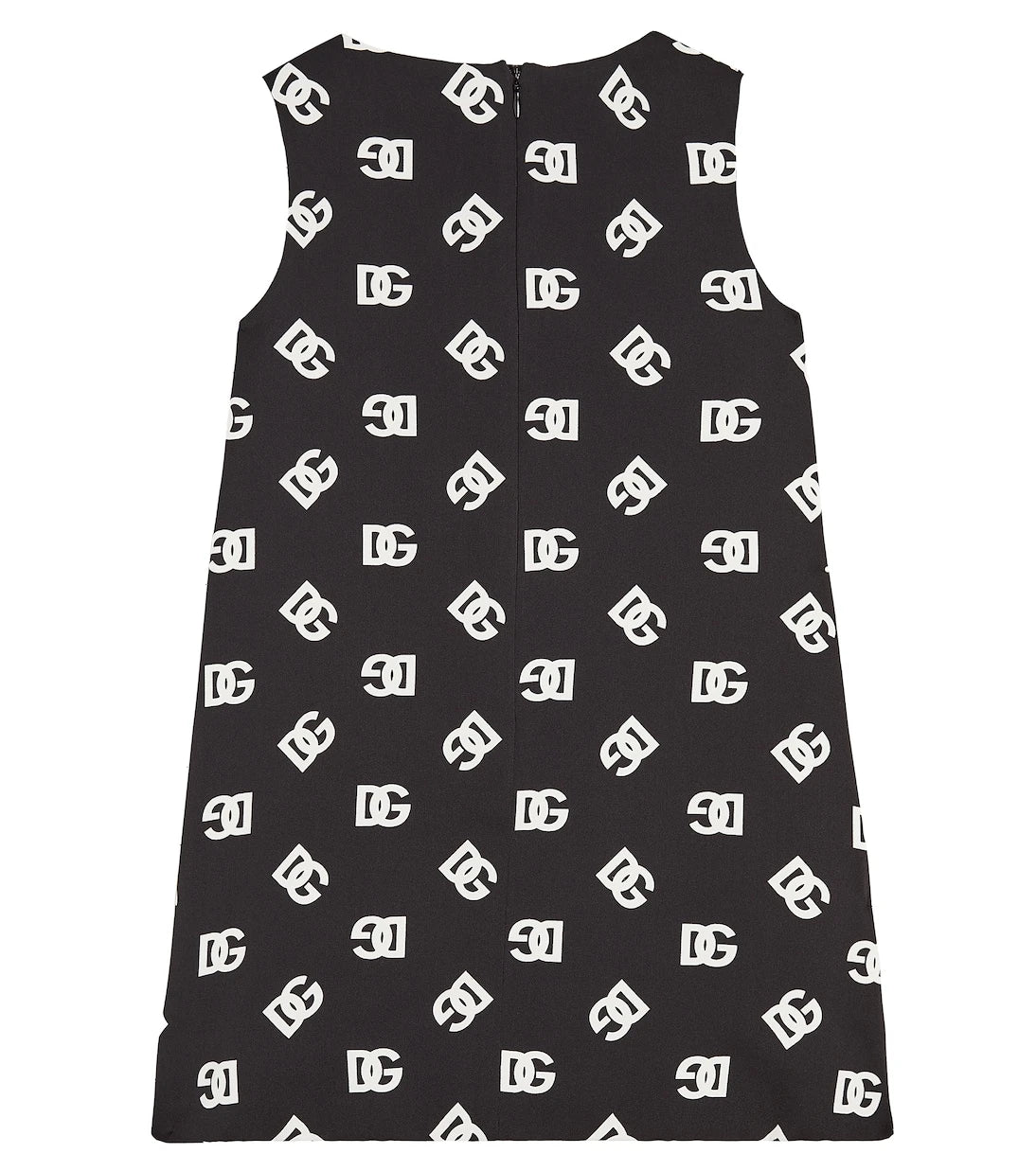 Dolce&Gabbana Kids - Logo silk-blend dress
