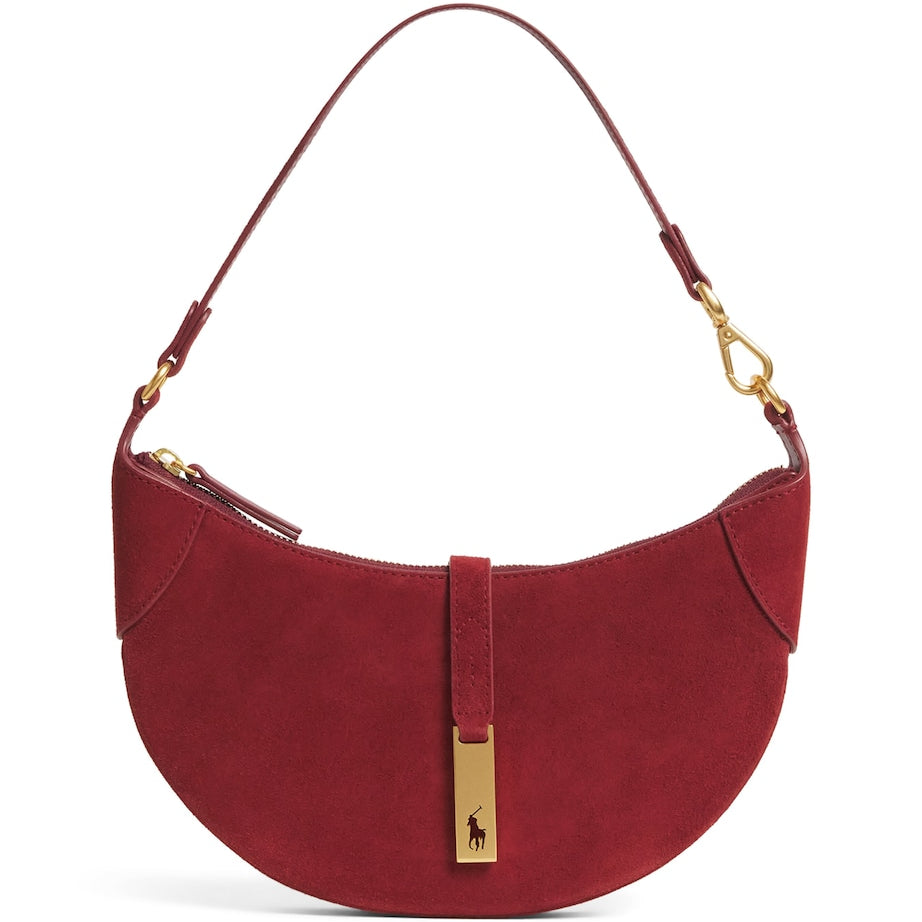 Mini Suede ID Shoulder Bag