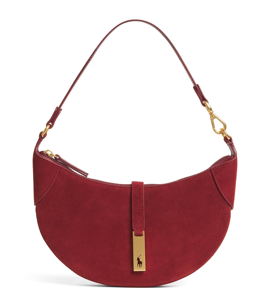 Mini Suede ID Shoulder Bag