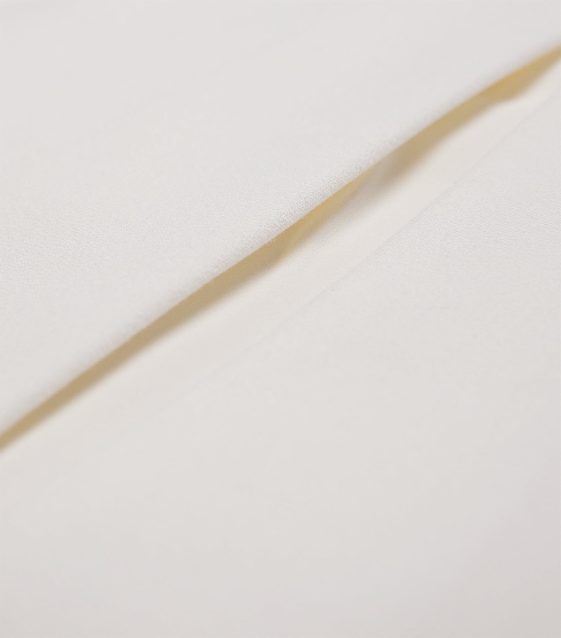 Roland Mouret White Crepe Midi Pencil Skirt