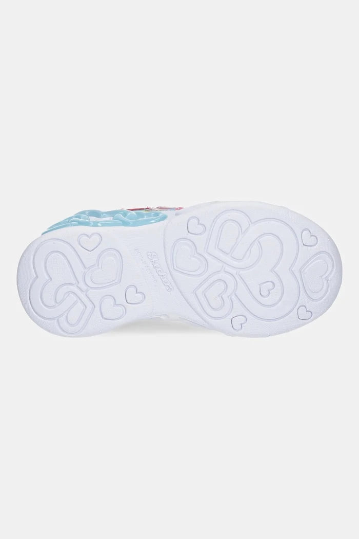 Детски маратонки Skechers INFINITE HEART LIGHTS ETERNAL SHIMMER