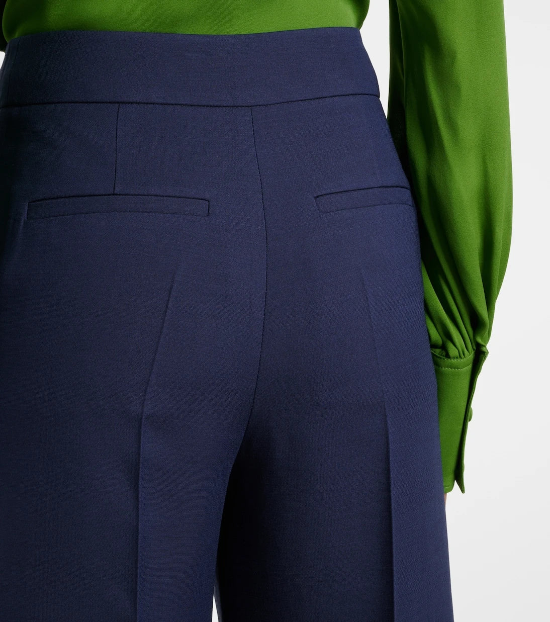 Valentino - Crepe Couture wide-leg pants