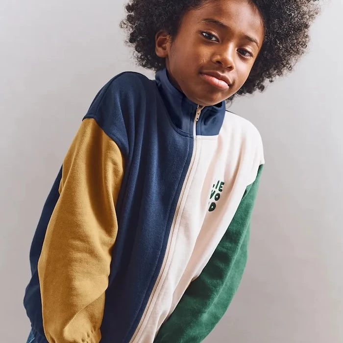 Детски памучен суичър Liewood Cassius Zip-up Sweatshirt