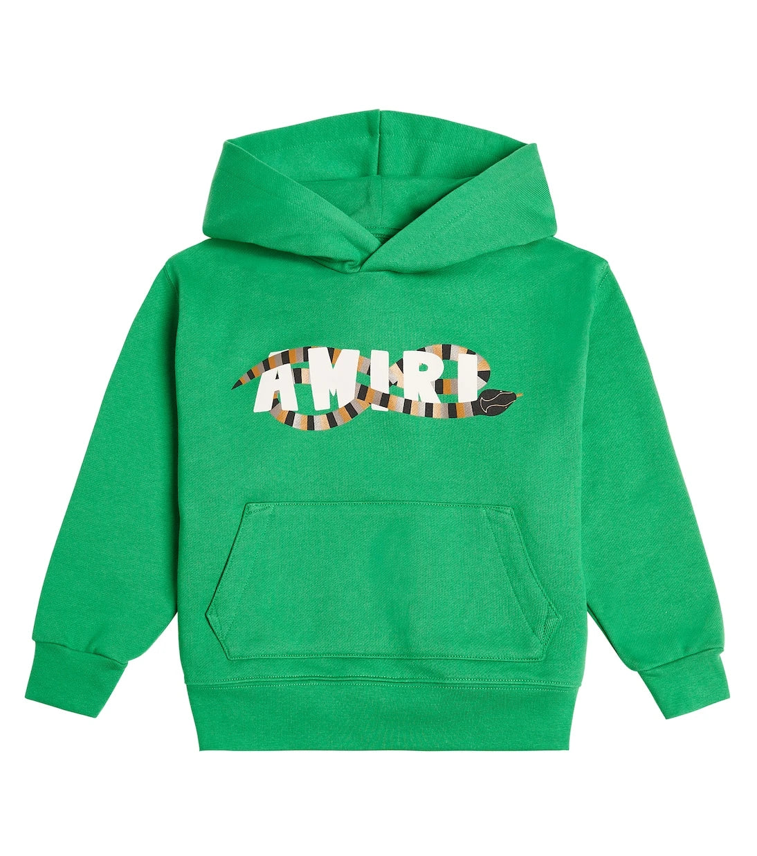 Amiri Kids - Logo cotton jersey hoodie