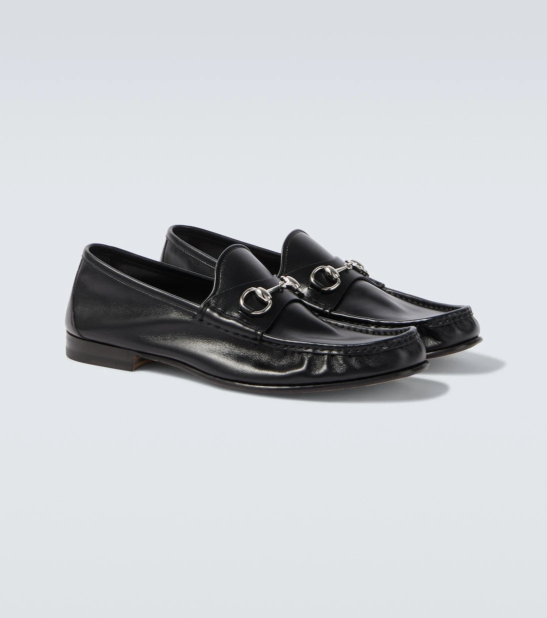 Gucci - Lugano Horsebit leather loafers