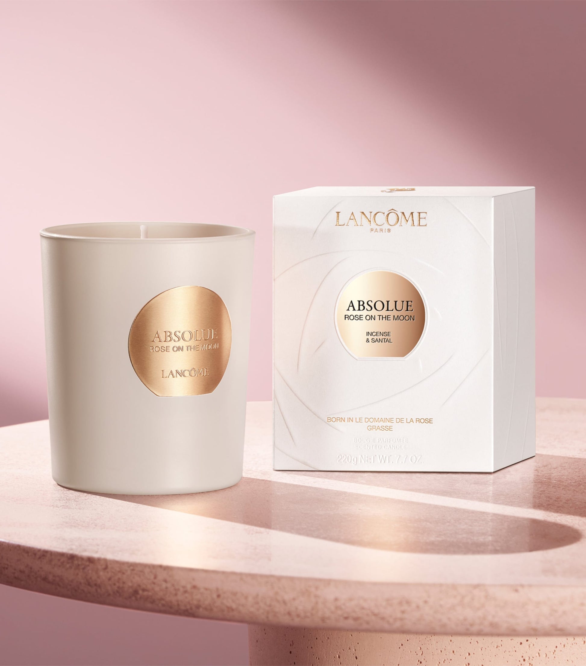 Lancôme Absolue Les Parfums Rose on the Moon Candle (220g)