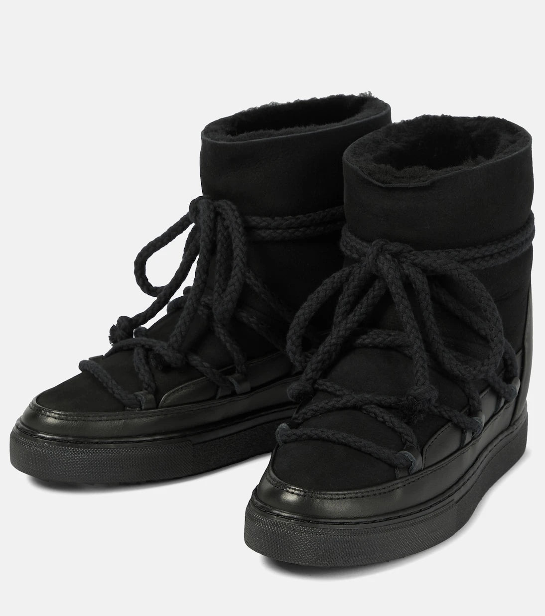 Inuikii - Classic Wedge suede and leather snow boots