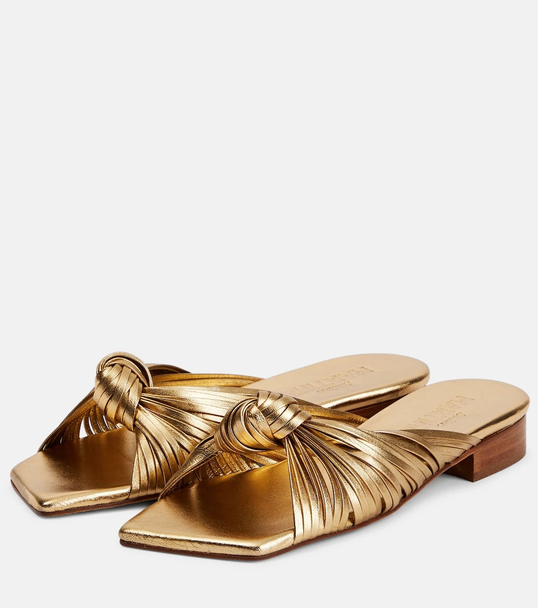Souliers Martinez - Feston leather sandals