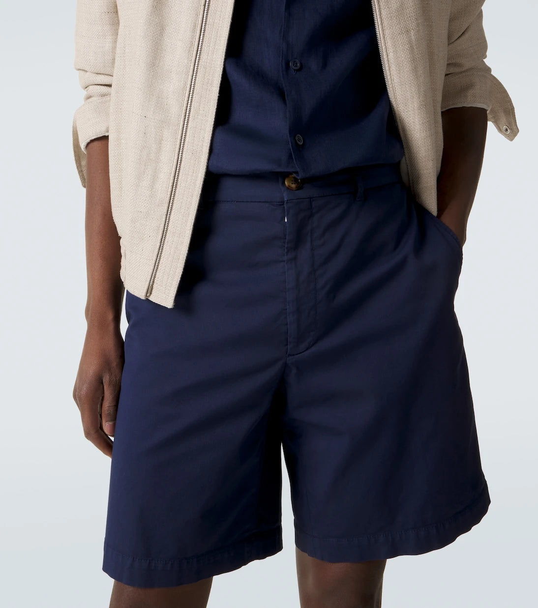 Brunello Cucinelli - Cotton-blend shorts