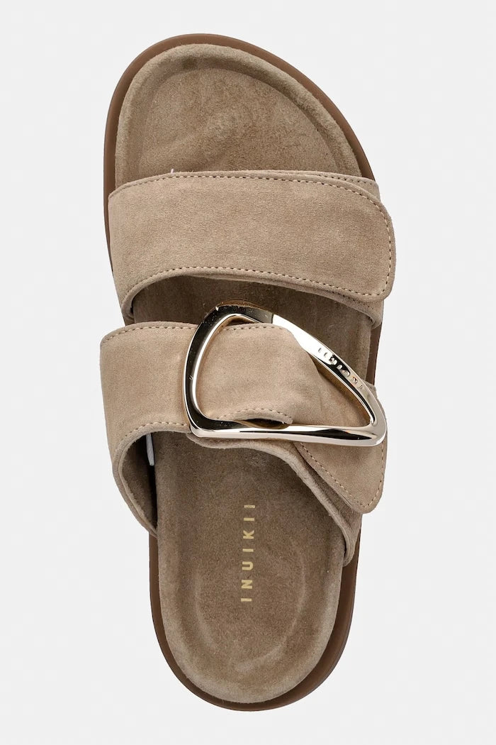 Велурени чехли Inuikii Dreamer Buckle