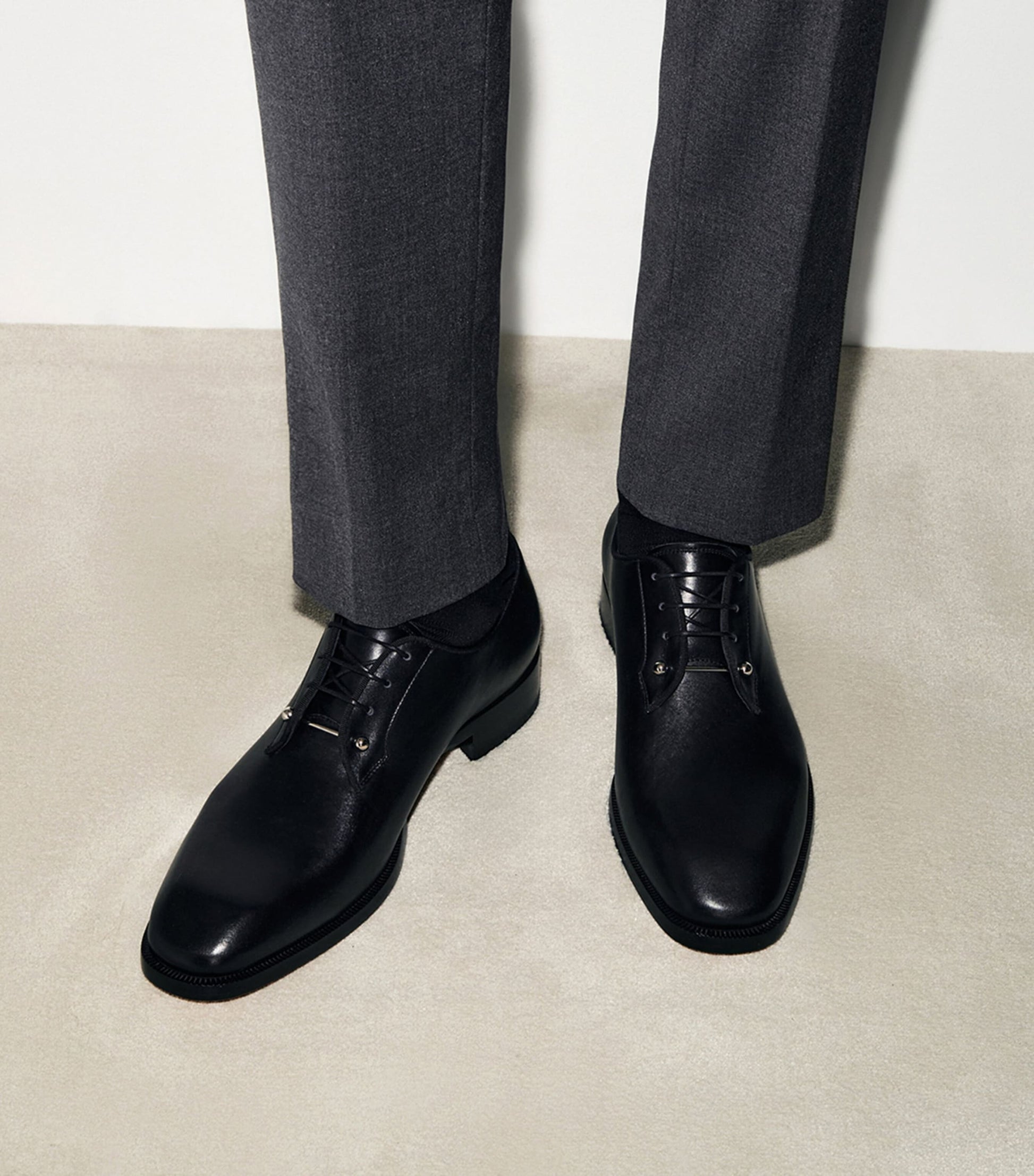 Christian Louboutin Chambeliss Leather Derby Shoes