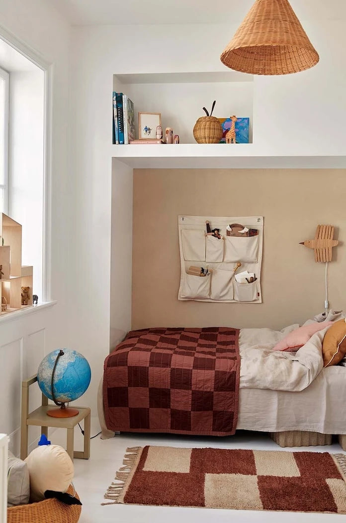 Стенен органайзер ferm LIVING Canvas Wall Pockets