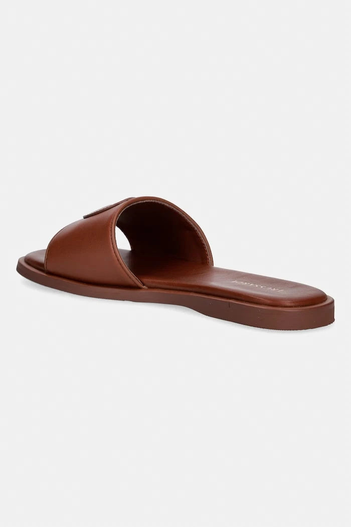 Trussardi чехли дамски от кожа