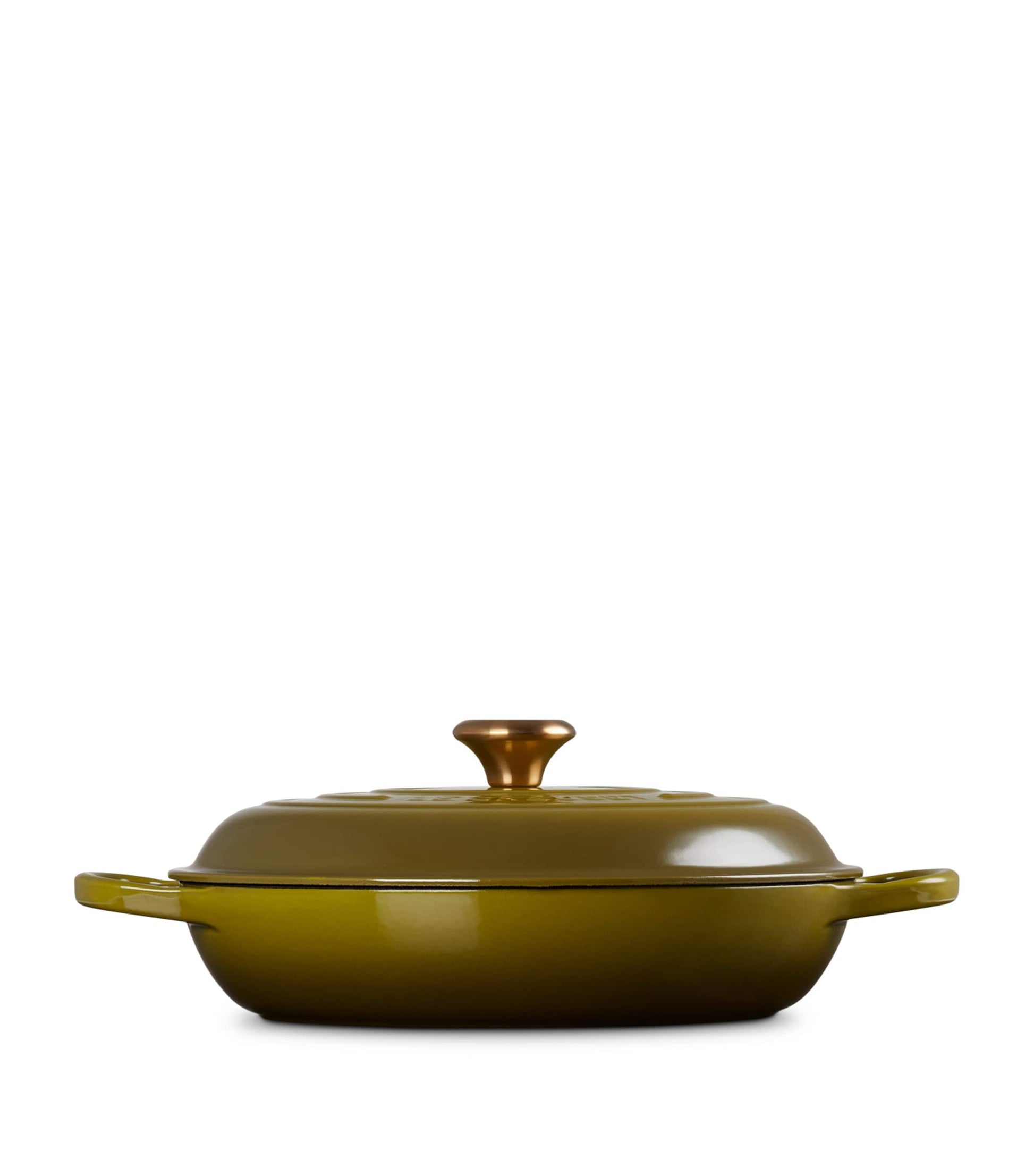 Enamelled Cast Iron Shallow Casserole Dish (30cm)