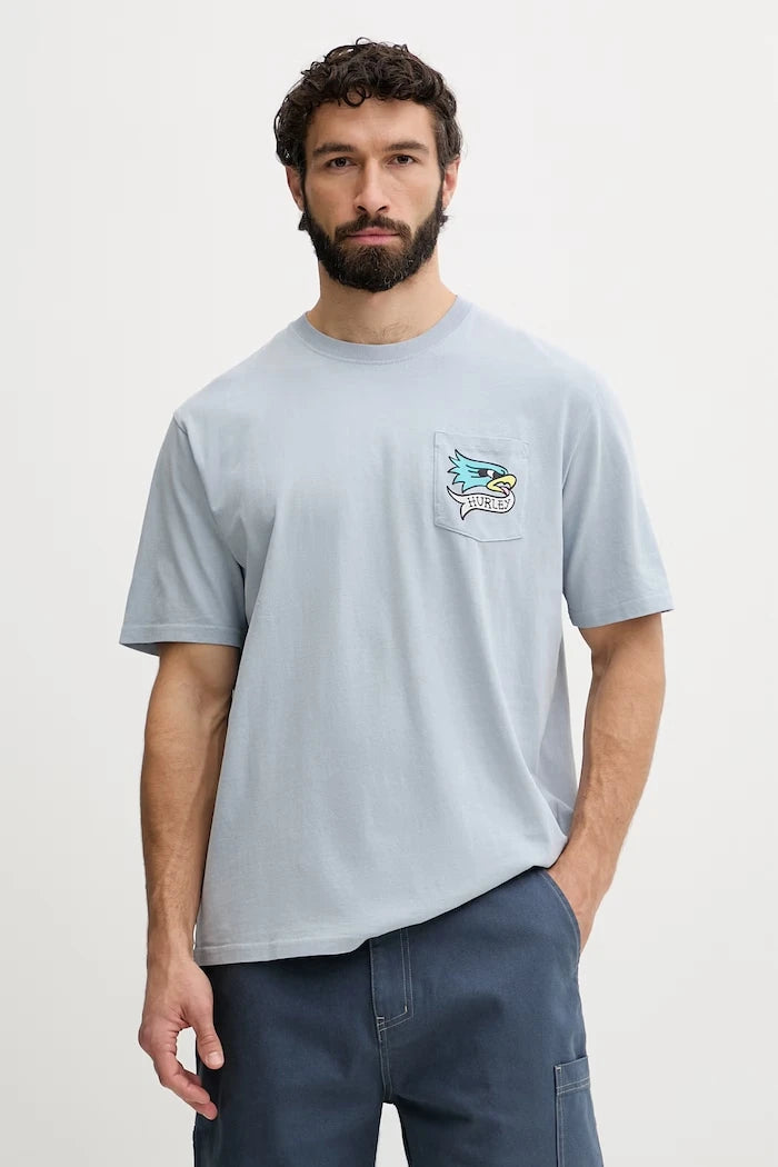 Hurley Erkek Büyük Beden Pamuklu Tişört ETAM