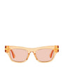 Orange Acetate 06J000306 Sunglasses