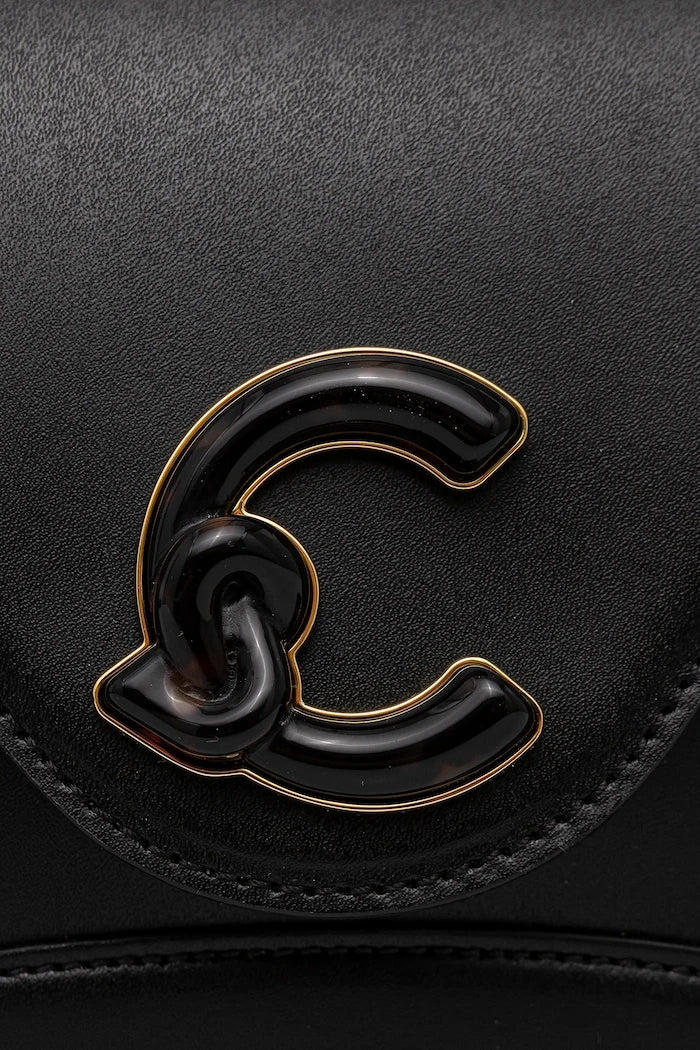 Кожена чанта Coccinelle C-ME CALF&MARB