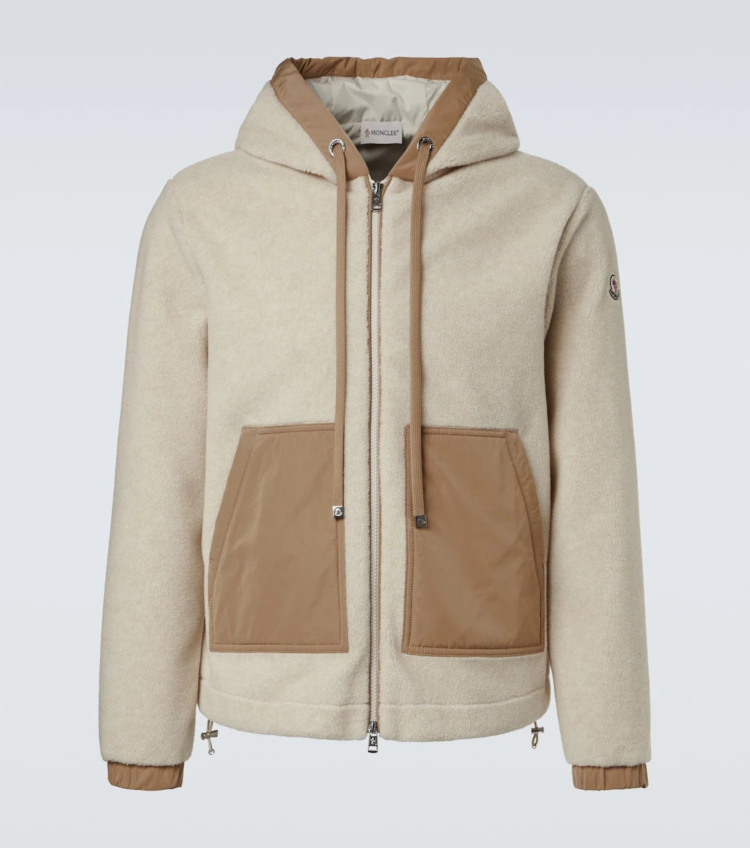 Moncler - Fleece zip-up hoodie