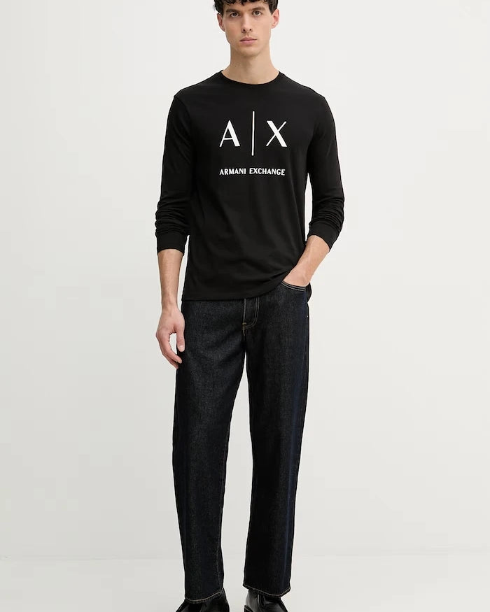 Armani Exchange uzun kollu erkek pamuklu