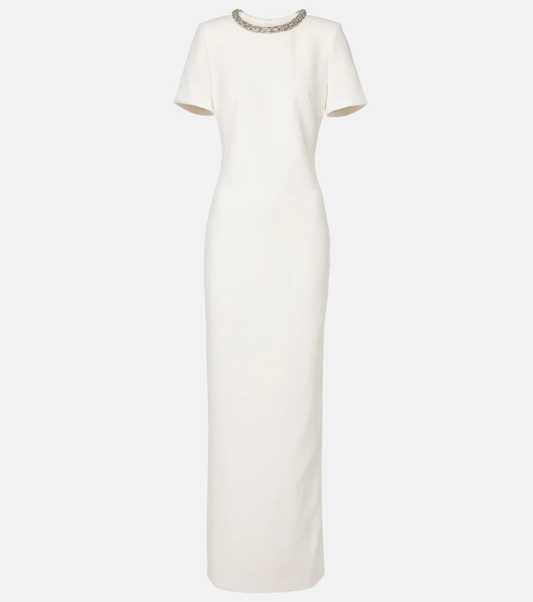 Roland Mouret - İşlemeli krep elbise