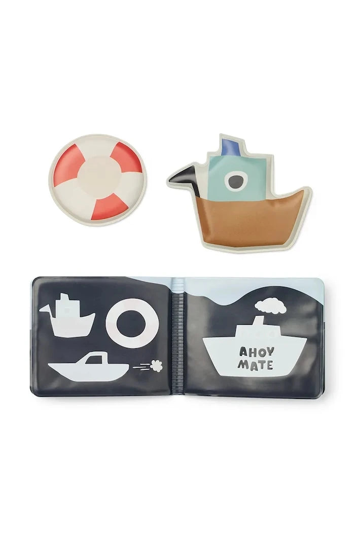 Детска книга Liewood Waylon Sailing Magic Water Book