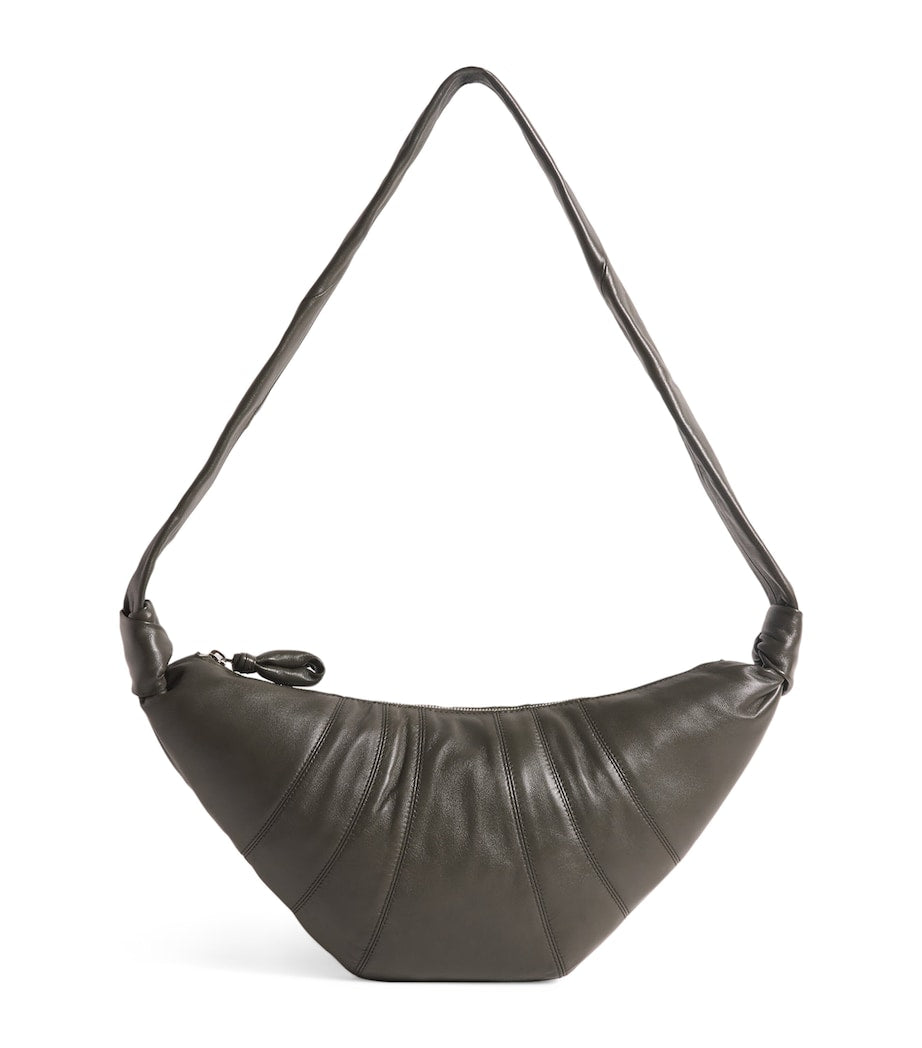 Medium Nappa Leather Croissant Bag