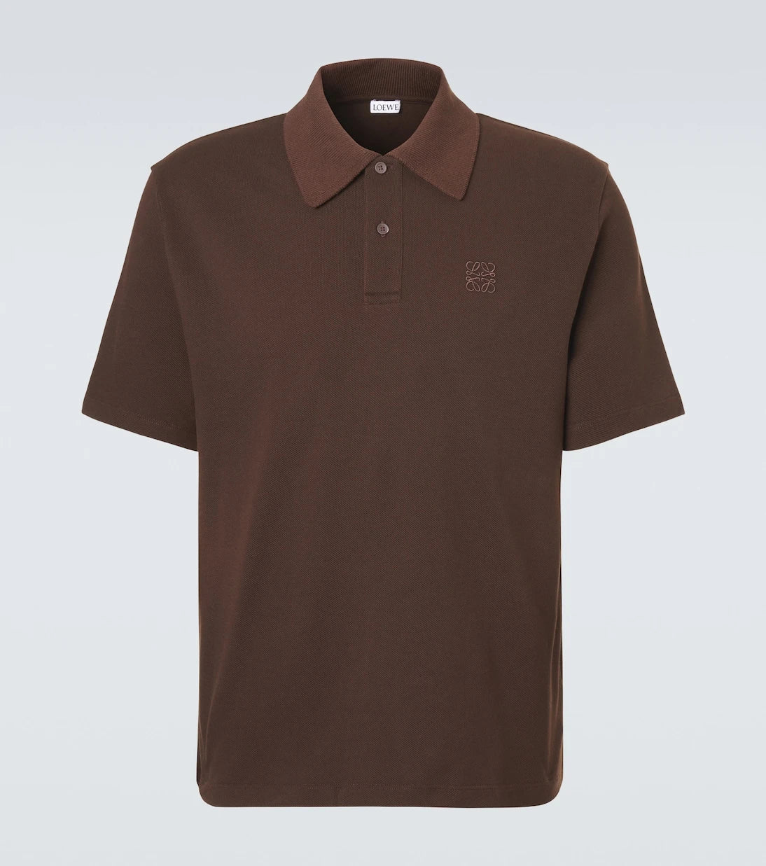 Loewe - Anagram cotton piqué polo shirt